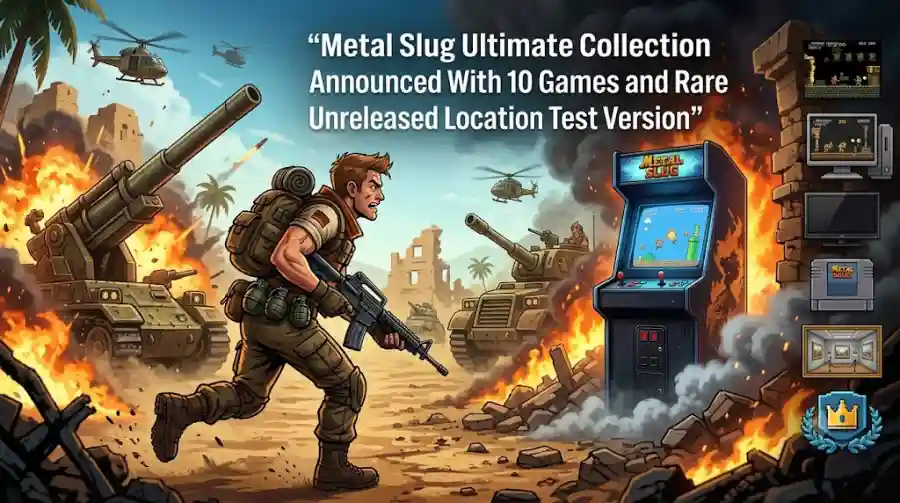 Metal Slug Ultimate Collection Announced With 10 Games and Rare Unreleased Location Test Version