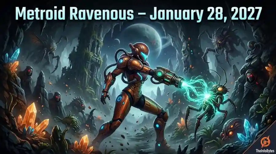 Metroid Ravenous Announced for Nintendo Switch 2 With a Dark New Survival Story and “Eat or Be Eaten” Gameplay