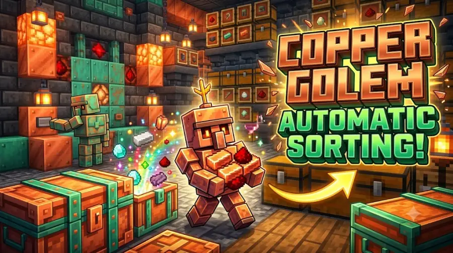 Minecraft Copper Golem What It Does, How It Works, and Why Players Are Excited