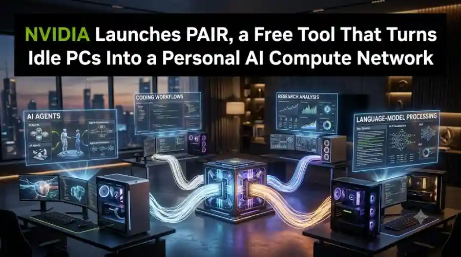 NVIDIA Launches PAIR, a Free Tool That Turns Idle PCs Into a Personal AI Compute Network