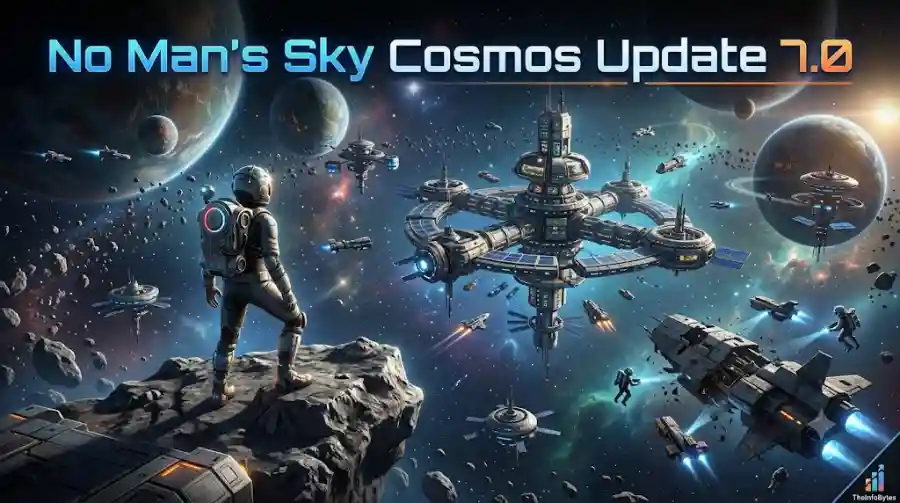No Man’s Sky Cosmos Update 7.0 Overhauls Space With Player-Owned Stations, Galactic Alliances and Deep-Space Exploration