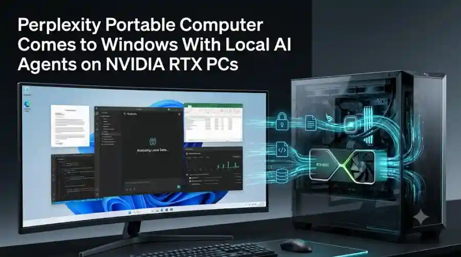 Perplexity Portable Computer Comes to Windows With Local AI Agents on NVIDIA RTX PCs