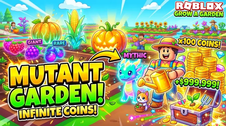 Roblox Grow a Garden Update New Pets, Mutations, Best Crops, and Fast Money Strategies