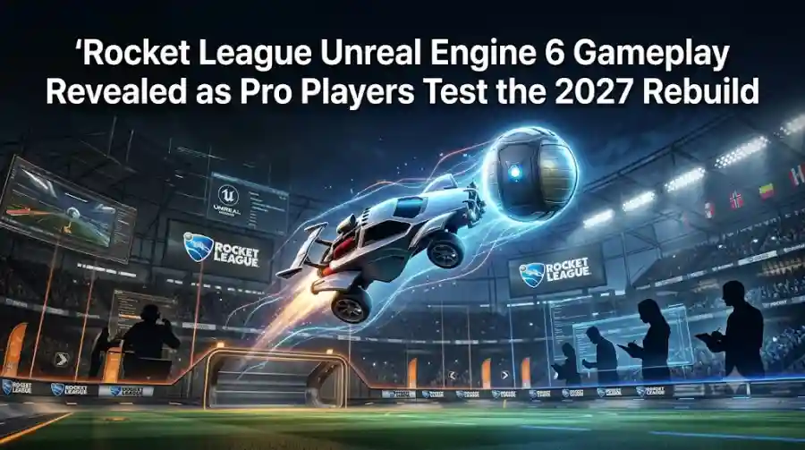 Rocket League Unreal Engine 6 Gameplay Revealed as Pro Players Test the 2027 Rebuild