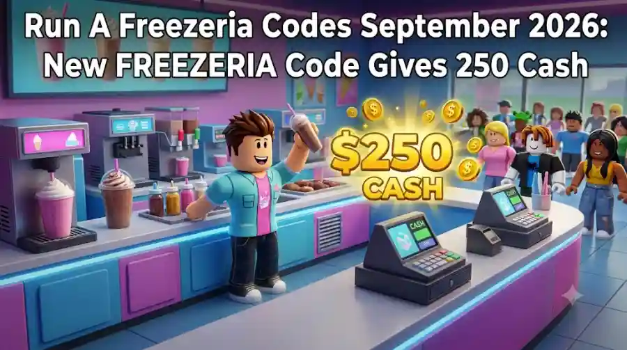 Run A Freezeria Codes September 2026 New FREEZERIA Code Gives 250 Cash