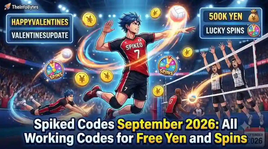 Spiked Codes September 2026 All Working Codes for Free Yen and Spins