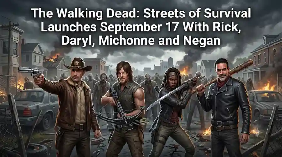 The Walking Dead Streets of Survival Launches September 17 With Rick, Daryl, Michonne and Negan