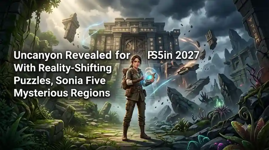 Uncanyon Revealed for PS5 in 2027 With Reality-Shifting Puzzles, Sonia and Five Mysterious Regions