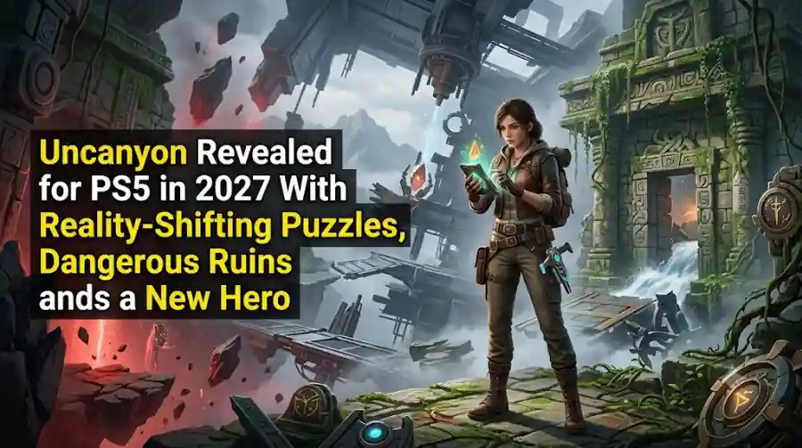 Uncanyon Revealed for PS5 in 2027 With Reality-Shifting Puzzles, Dangerous Ruins and a New Hero