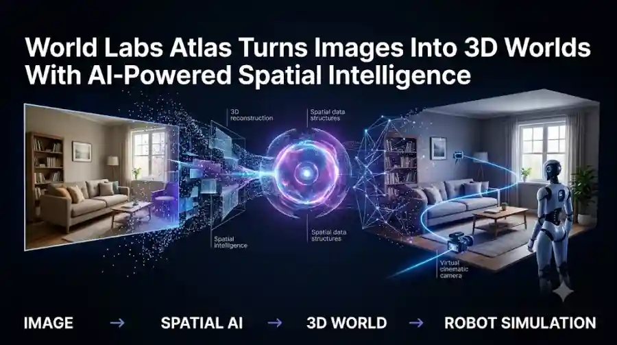 World Labs Atlas Turns Images Into 3D Worlds With AI-Powered Spatial Intelligence