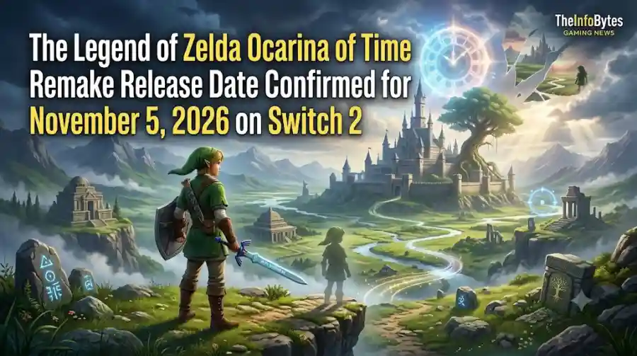The Legend of Zelda Ocarina of Time Remake Release Date Confirmed for November 5, 2026 on Switch 2