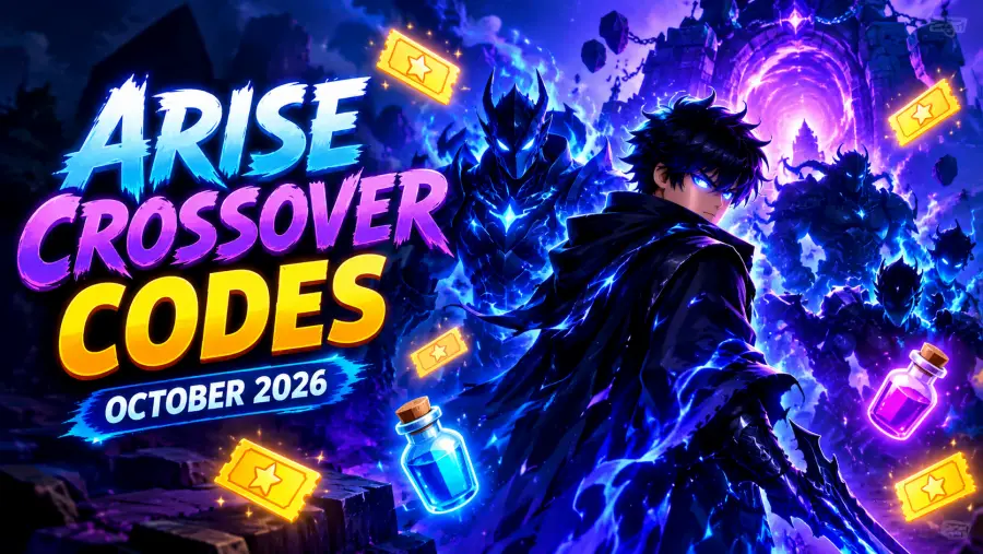 Arise Crossover Codes October 2026 All Codes for Free Tickets, Potions, and Rewards